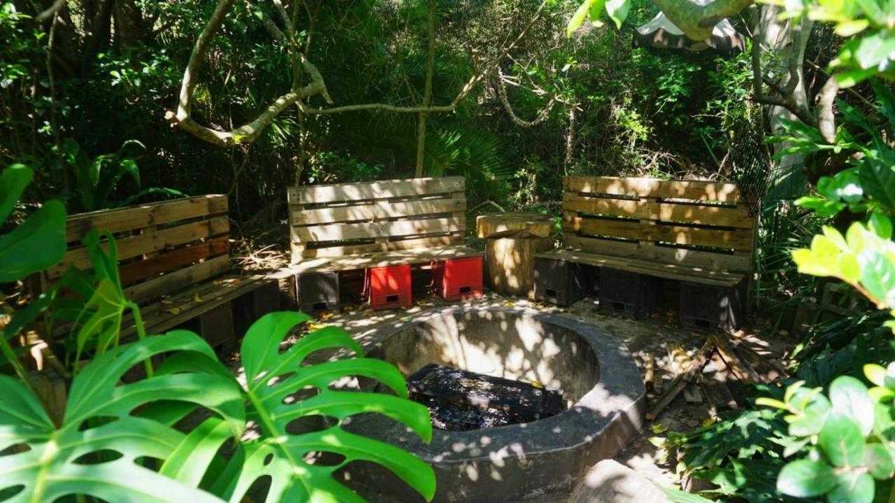 In The Green Backpackers Morgans Bay Exterior foto