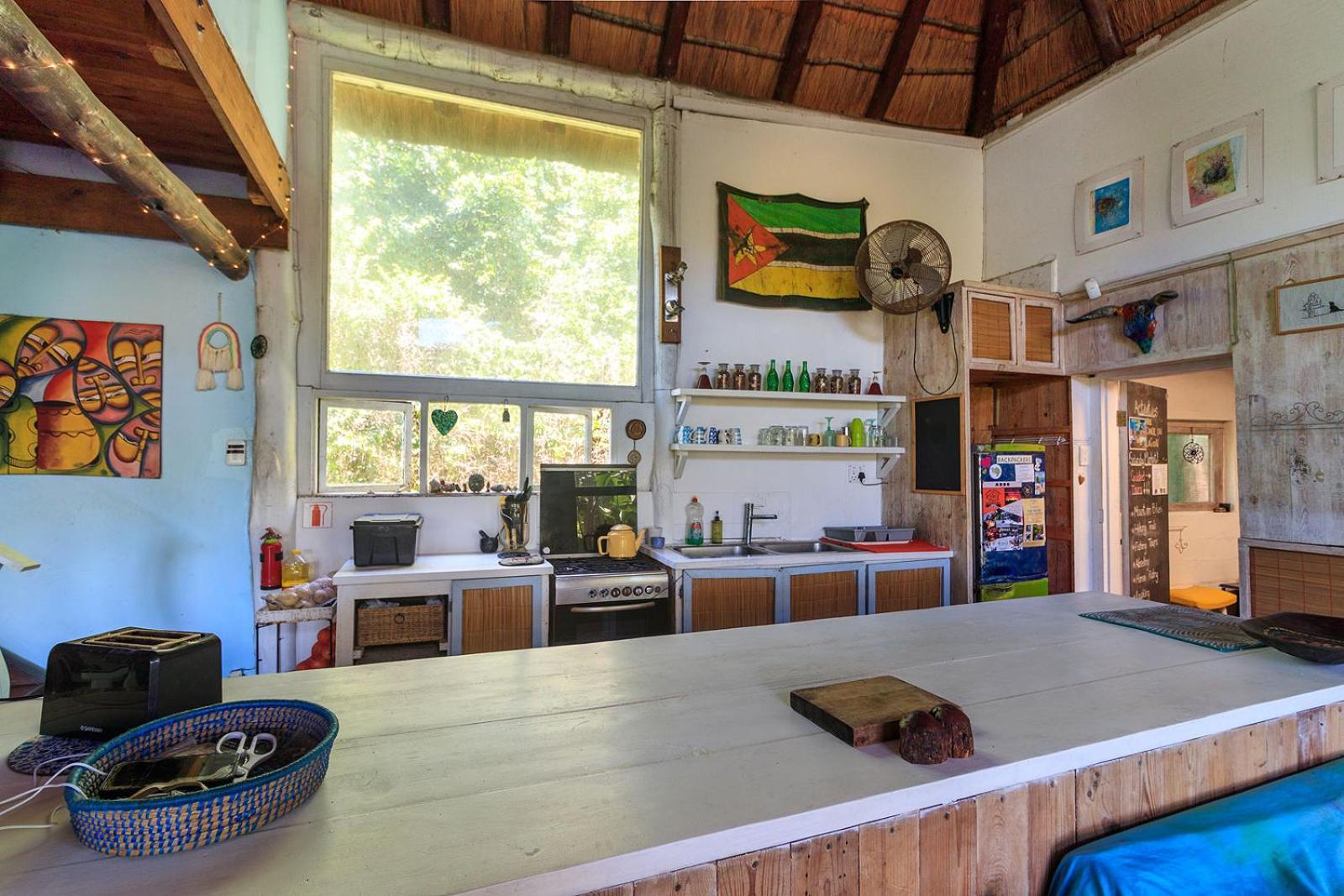 In The Green Backpackers Morgans Bay Exterior foto
